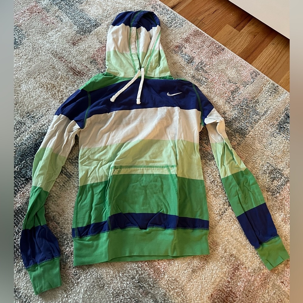 Nike green hoodie
